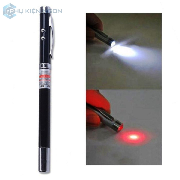 Bút trình chiếu đèn laser và bút bi
